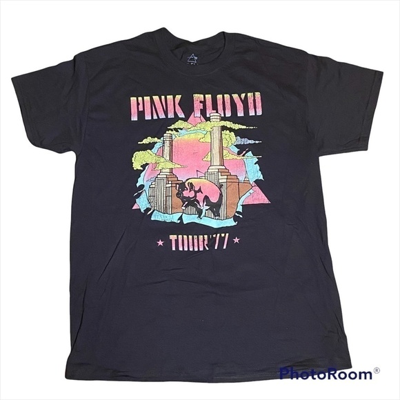 NEW Goodie Two Sleeves Pink Floyd Tour ‘77 in Black - Picture 2 of 4